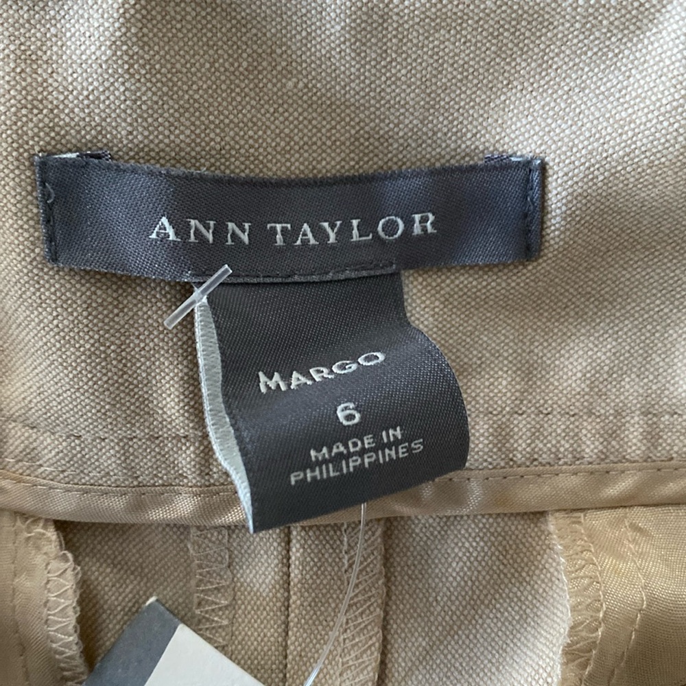 Ann Taylor Margo Wide Leg Dress Pants - Size 6 - NWT - Picture 3 of 10